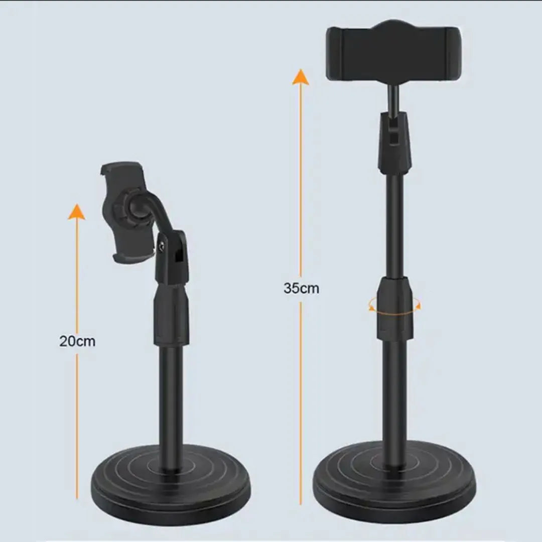 Adjustable Mobile Phone Holder Stand with 360 and 180 Degree Rotation