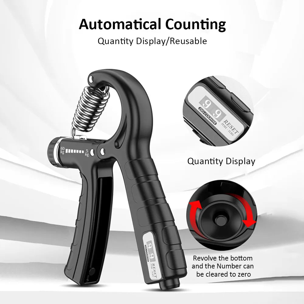 Histro Automatic Counting Hand Gripper Adjustable Resistance